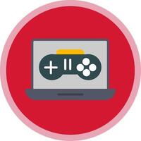 Game Development Flat Multi Circle Icon vector