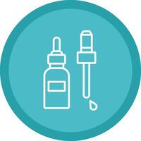 Serum Line Multi Circle Icon vector