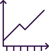 Chart filled Design Icon vector