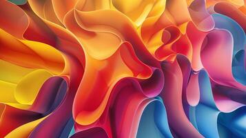 abstract backdrop illustration with multi colored photo