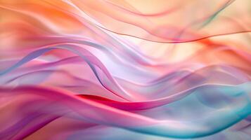 abstract backdrop smooth curves vibrant colors photo