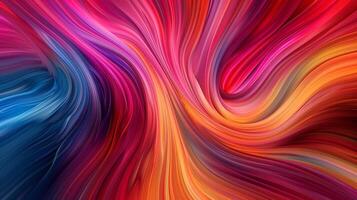 abstract backdrop smooth curves vibrant colors photo