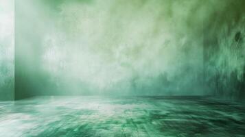 abstract blur empty green gradient studio well photo