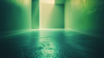 abstract blur empty green gradient studio well photo