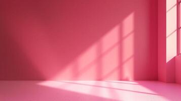 abstract empty smooth light pink studio room photo