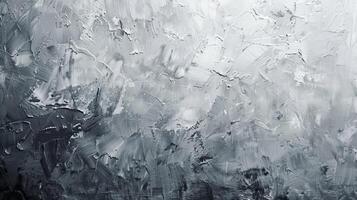 abstract gray oil paint textured background photo