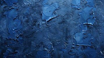 abstract grunge decorative relief navy blue photo