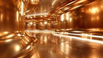 abstract luxury gold studio well use as background photo