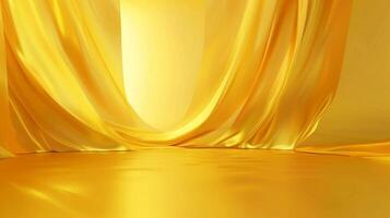 abstract luxury gold yellow gradient studio wall photo