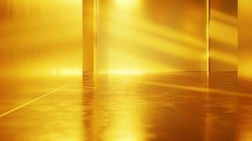 abstract luxury gold yellow gradient studio wall photo