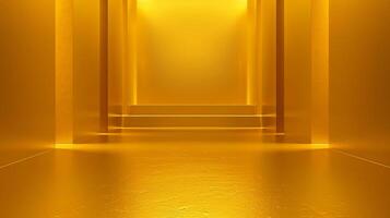 abstract luxury gold yellow gradient studio wall photo