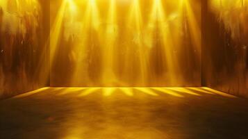 abstract luxury gold yellow gradient studio wall photo