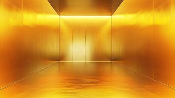 abstract luxury gold yellow gradient studio wall photo