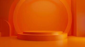 abstract orange background layout design studio room photo