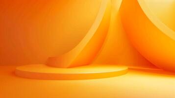 abstract orange background layout design studio room photo