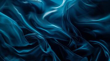 abstract smooth blue with black vignette studio photo