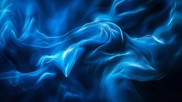 abstract smooth blue with black vignette studio photo