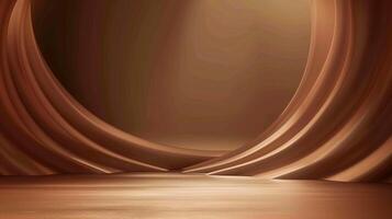 abstract smooth brown wall background layout photo