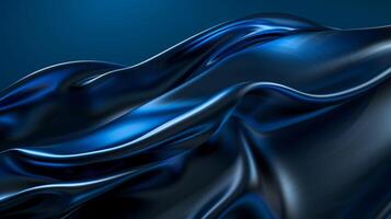 resumen suave oscuro azul con negro viñeta foto