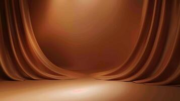 abstract smooth brown wall background layout photo