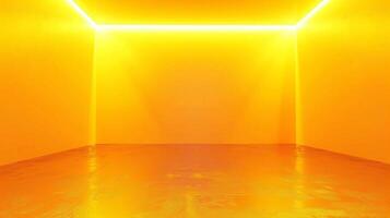 abstract solid of shining yellow gradient studio photo