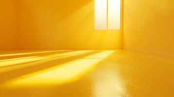 abstract solid of shining yellow gradient studio photo