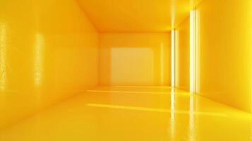 abstract solid of shining yellow gradient studio photo