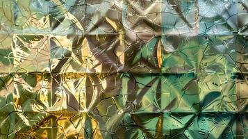 aesthetic background with patterned glass texture photo