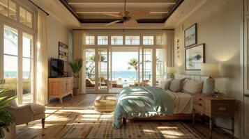 beautiful interior view of a room at coastal photo