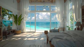 beautiful interior view of a room at coastal photo