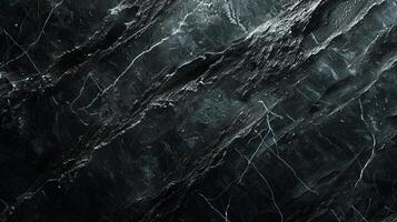 black marbled surface detailed high quality hdr photo