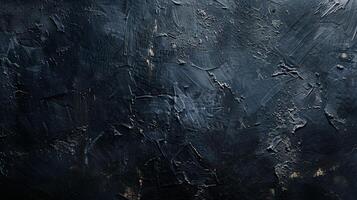 black painted wall textured background detailed photo