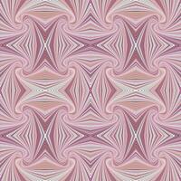 Pink hypnotic abstract seamless striped swirl pattern background design from swirling rays vector