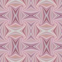 Pink hypnotic abstract seamless striped swirl pattern background design from swirling rays vector