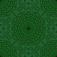 Seamless green abstract curved triangle pattern background design vector