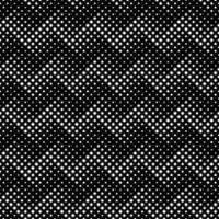 Monochrome seamless curved star pattern background design vector