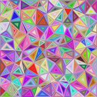 Colorful triangle mosaic background design vector