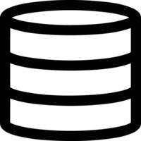 Storage data icon symbol image for database illustration vector