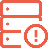 Storage data icon symbol image for database illustration vector