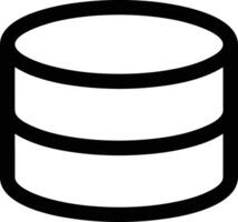 Storage data icon symbol image for database illustration vector