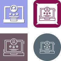 Rating Icon Design vector