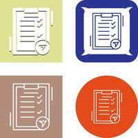 Clipboard Icon Design vector