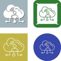 Network Icon Design vector