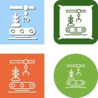 Conveyor Icon Design vector
