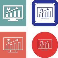 Statistics Icon Design vector