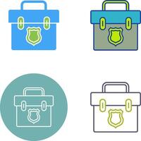 Suitcase Icon Design vector