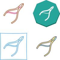 Nippers Icon Design vector