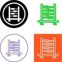 Abacus Icon Design vector