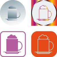 Cappucino Icon Design vector