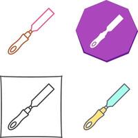 Chisel Icon Design vector